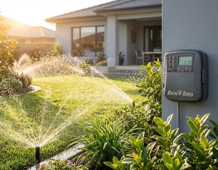 Riego automatizado del jardín